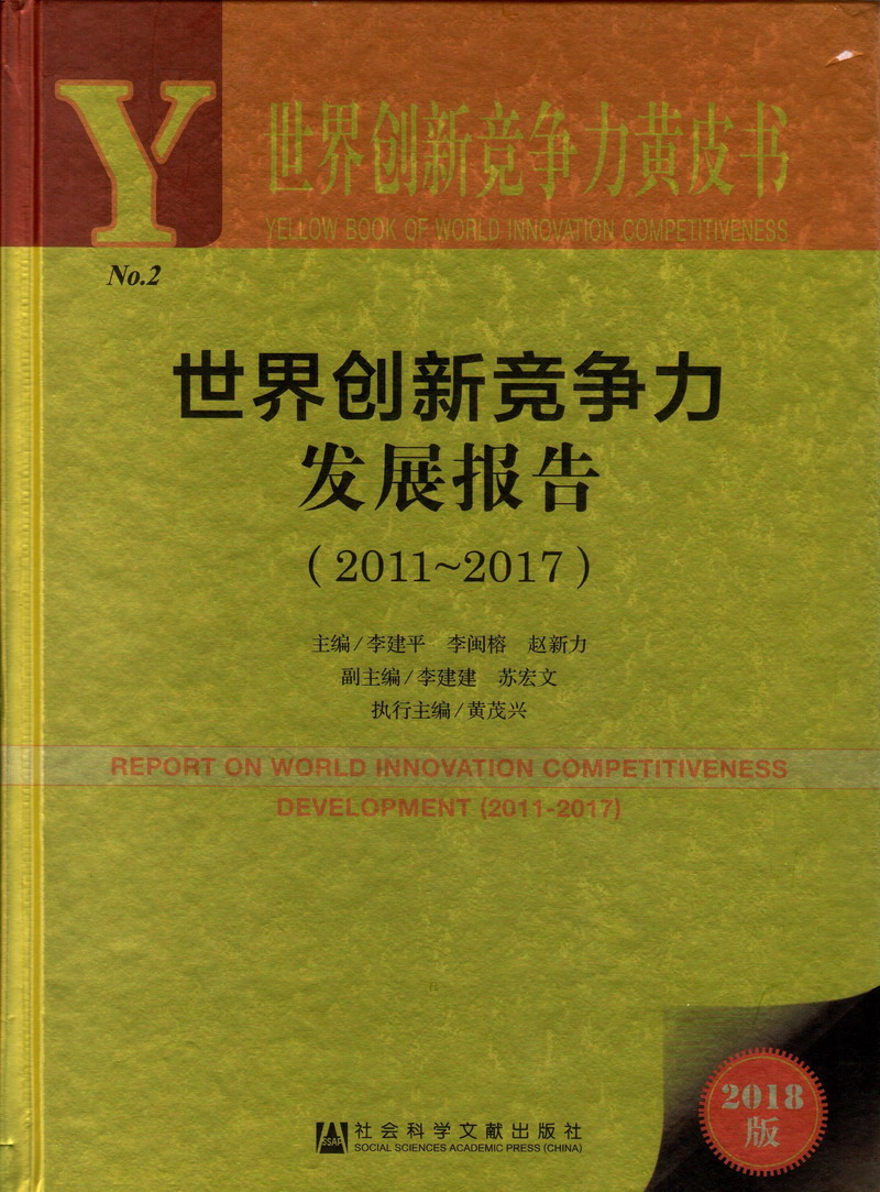 美女大胸被操b视频网站世界创新竞争力发展报告（2011-2017）